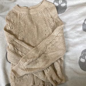American eagle balloon sleeve sweater